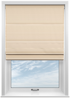 Knutsford, Soft Tan - Motorised Roman Blind